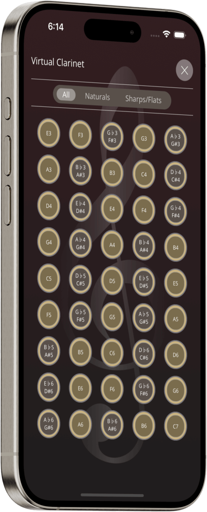 virtual clarinet